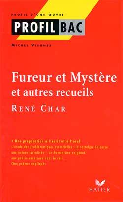 Fureur et mystère, René Char