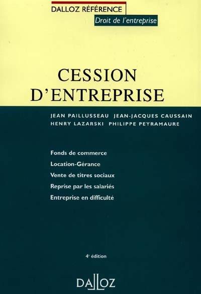 La cession d'entreprise