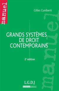 Grands systèmes de droit contemporains