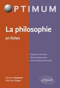 La philosophie en fiches