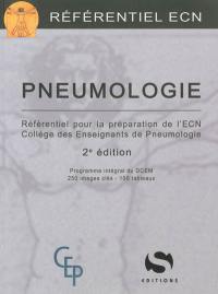 Pneumologie : référentiel pour la préparation de l'ECN