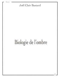 Biologie de l'ombre