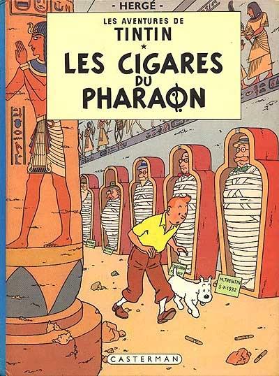 Les aventures de Tintin. Vol. 4. Les cigares du pharaon