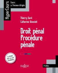 Droit pénal, procédure pénale