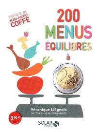 200 menus équilibrés à moins de 2 euros