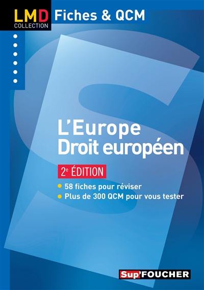 L'Europe, droit européen