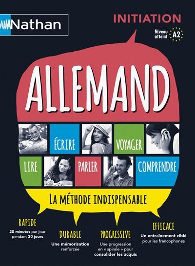 Allemand : coffret initiation : la méthode indispensable