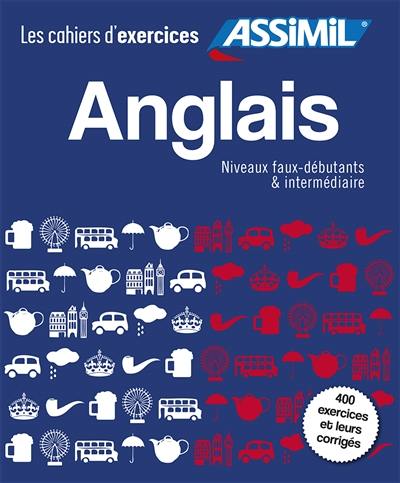 Coffret anglais : niveaux faux-débutants & intermédiaire