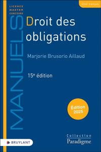 Droit des obligations : 2025