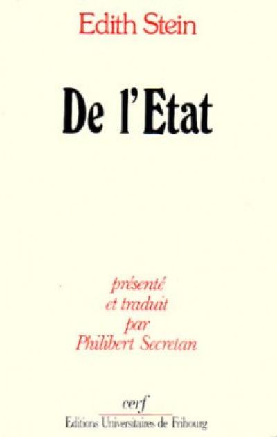 De l'Etat