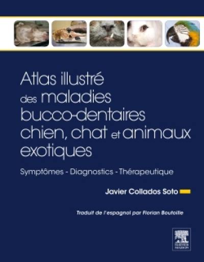 Atlas illustré des pathologies dento-buccales chien, chat et NAC : symptômes, diagnostics, thérapeutique