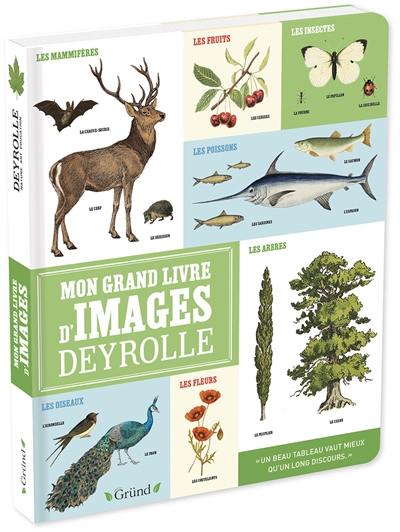 Mon grand livre d'images Deyrolle