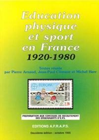 Education physique et sport en France, 1920-1980