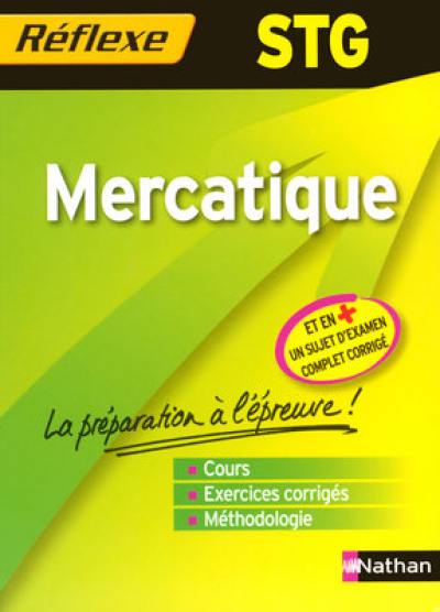 Mercatique STG : nouveau programme