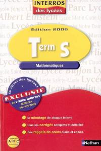 Mathématiques Term S