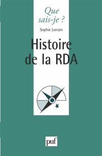 Histoire de la RDA