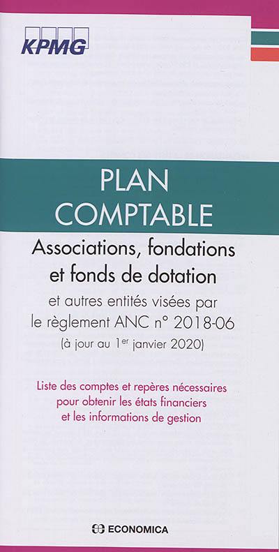 Plan comptable associations, fondations et fonds de dotation : liste des comptes et repères nécessaires pour obtenir les états financiers et les informations de gestion