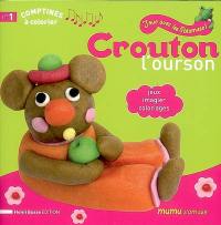 Crouton l'ourson : jeux, imagier, coloriages