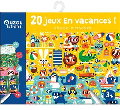 20 jeux en vacances !. On holiday. De vacaciones