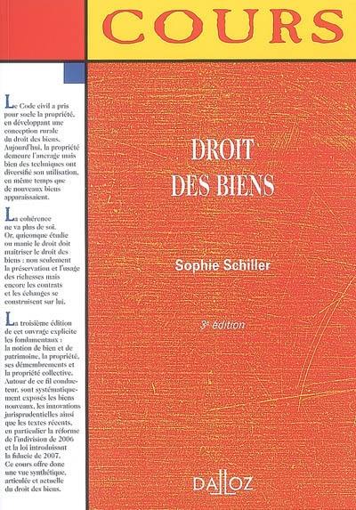 Droit des biens