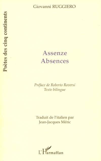 Absences. Assenze