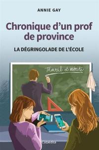 Chronique d'un prof de province : la dégringolade de l'école