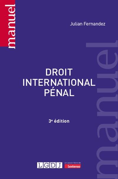 Droit international pénal