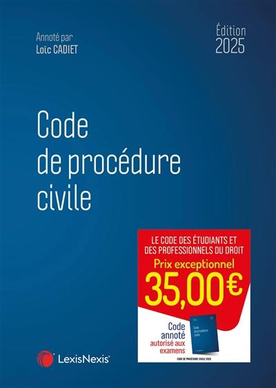 Code de procédure civile 2025