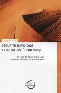 Sécurité juridique et intitiative économique