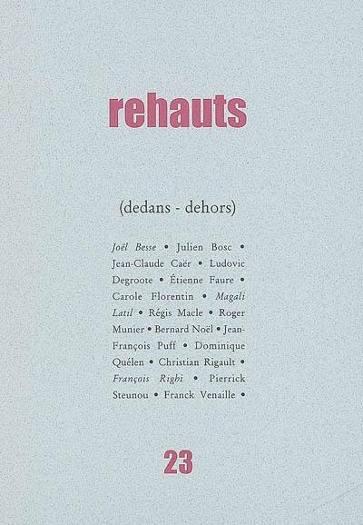 Rehauts, n° 23