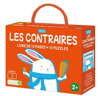 Les contraires : 20 pièces, puzzle 2 : 2+