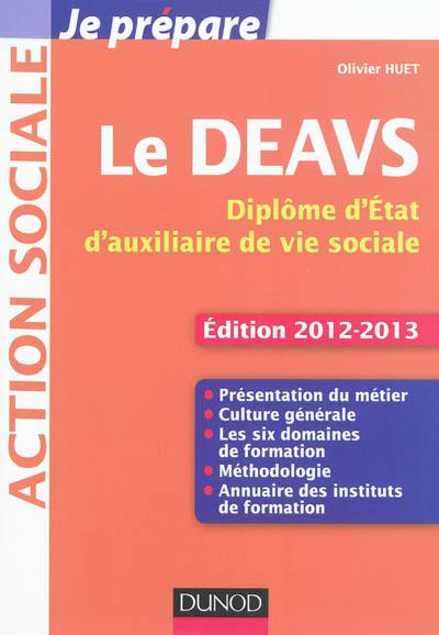 Le DEAVS : diplôme d'Etat d'auxiliaire de vie sociale