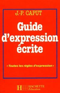 Guide d'expression écrite