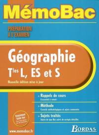 Géographie terminales L, ES, S