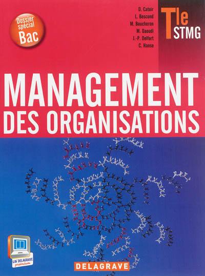 Management des organisations, terminale STMG