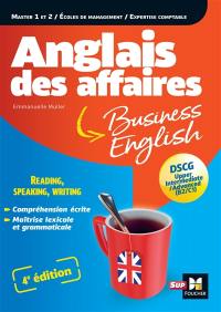 Anglais des affaires : master 1 et 2, écoles de management, expertise comptable : DSCG, upper intermediate, advanced (B2, C1)