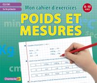 Poids et mesures : CE2-CM1, 3e-4e primaire, 8-10 ans