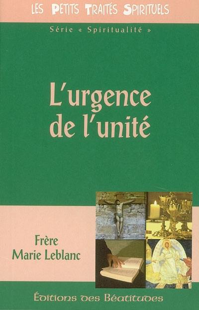 L'urgence de l'unité