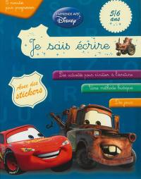 Cars : je sais écrire, 5-6 ans