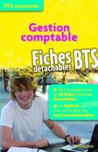 Gestion comptable, BTS assistants : fiches détachables BTS