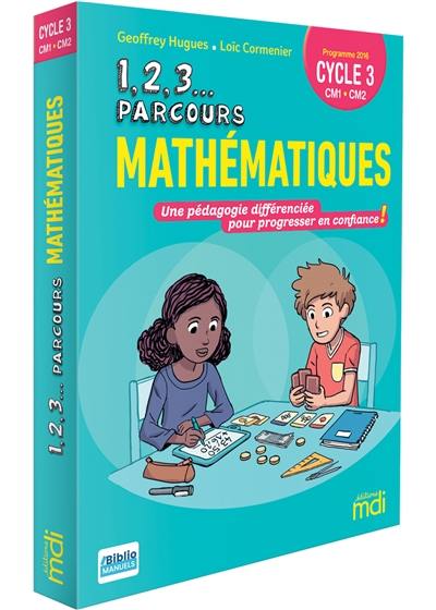 1, 2, 3... parcours, mathématiques CM1-CM2, cycle 3 : fichier + CD