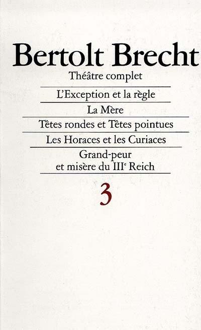 Théâtre complet. Vol. 3