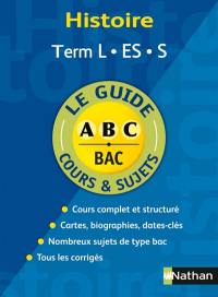 Histoire terminales L, ES, S : cours approfondi : programme 2004