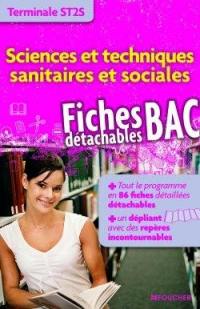 Sciences et techniques sanitaires et sociales terminale ST2S : fiches bac détachables