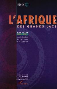 L'Afrique des grands lacs : annuaire 2000-2001