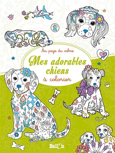 Mes adorables chiens à colorier