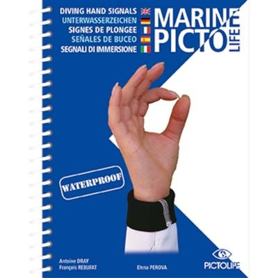 Pictolife signes de plongée. Pictolife diving hand signals. Pictolife Unterwasserzeichen