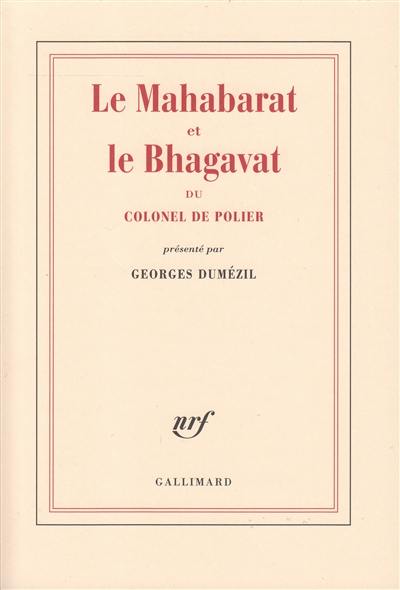 Le Mahabarat et le Bhagavat du colonel de Polier