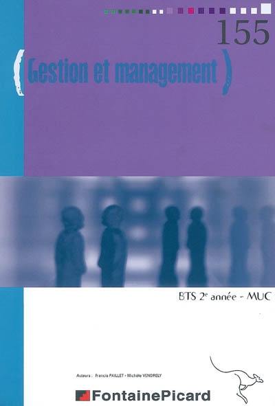 Gestion et management BTS 2e année MUC