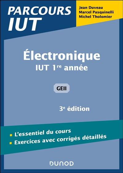 Electronique IUT 1re année : GEII